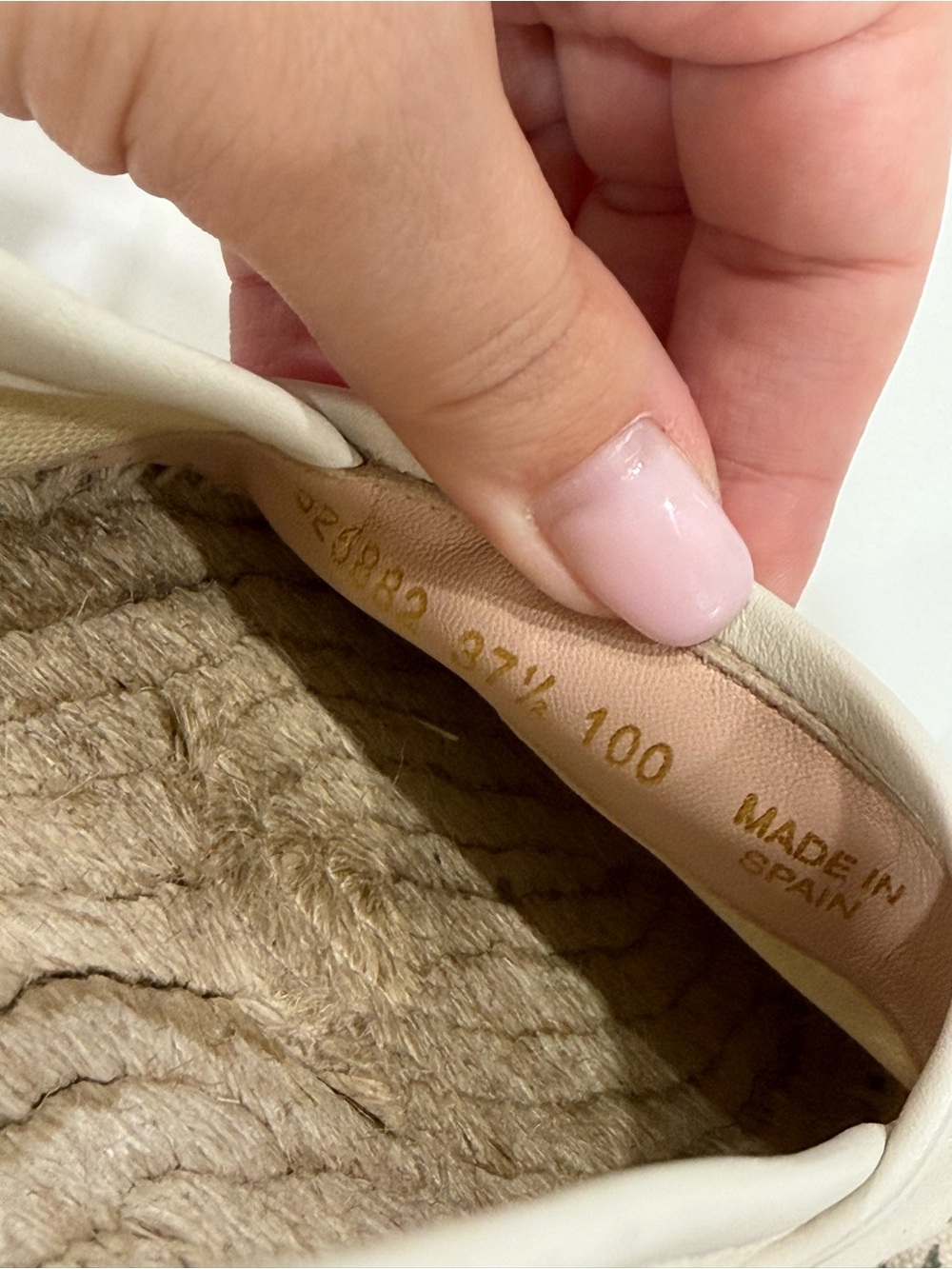Gucci Cream Canvas Espadrille - Picture 8 of 10